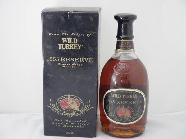箱付き☆WILDTURKEY ワイルドターキー 1855 RESERVE リザーブ ワイルド