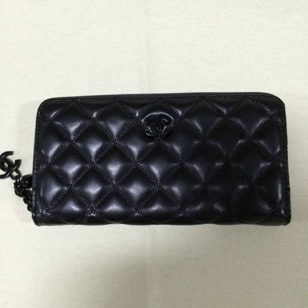 シャネル CHANEL ノベルティ 長財布 ブラック CHANEL 【公式通販】