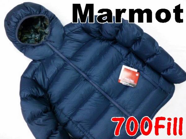 マーモット Marmot MARMOT ⁄ 700FILL ダウンジャケット ブラック BIG 
