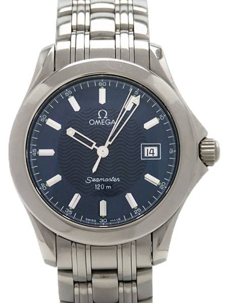 中古 オメガ シーマスター 120m 2511.81 メンズ クォーツ ブルー
