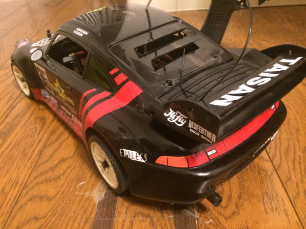 京商 1/10 タイサン スターカード ポルシェ GT2 ジャンク おもちゃ