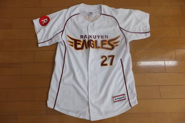 未使用★楽天イーグルス　刺繍ユニフォーム＃27岡島