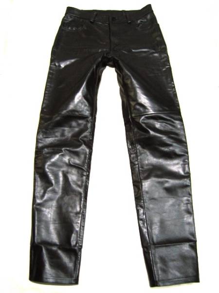  コムサコレクション 黒 牛革パンツ 3 80x88位(ボトムス)｜売買されたオークション情報、yahooの商品情報をアーカイブ公開 - オークファン 男性用