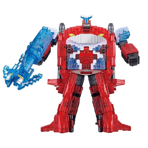 新品未開封ミニプラ動物合体シリーズSP03ドデカイオー クリアver_1