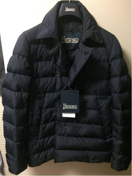 HERNO ヘルノ ダウン ジャケット ネイビー 46 M(Mサイズ)|売買されたオークション情報、yahooの商品情報をアーカイブ公開 ...