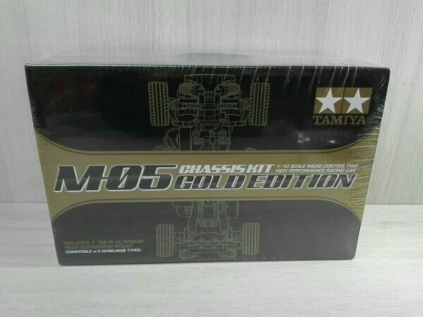[未開封]タミヤ1/10電動RC カーM-05シャーシキット ゴールドエデ