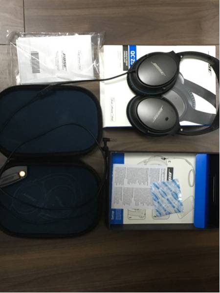 BOSE QC25 ノイズキャンセリングヘッドホン オーディオ機器 BOSE