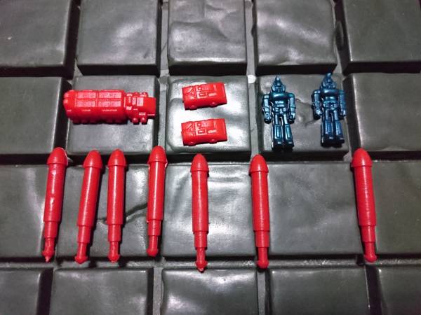 超合金 パーツ部品 ミサイル ダイモス？ ロボット