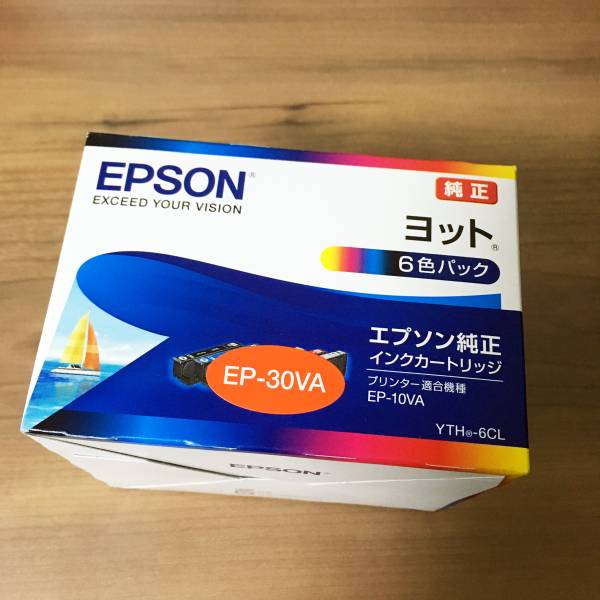 新品 EPSON 純正インクカートリッジ YTH-6CL 6色セット 送料無料