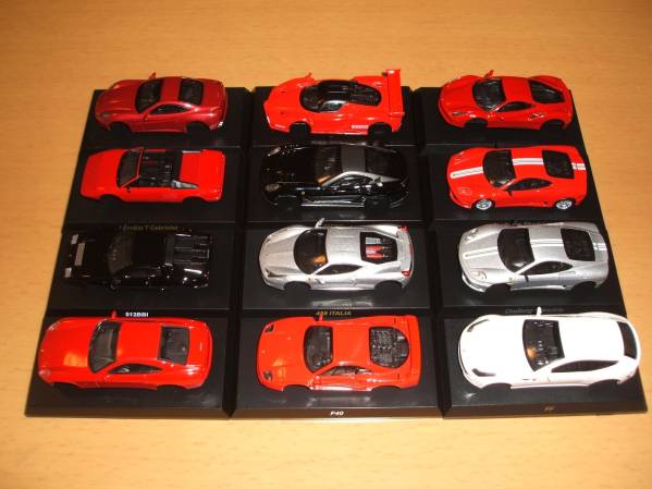 ★レア 京商1/64 フェラーリ F40，599XX，488GTB他 12種③