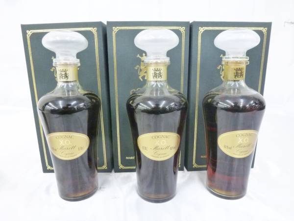 MARETT マレット XO コニャック 700ml 3本セット 未開栓29gf74