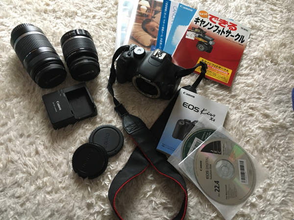 キヤノン Canon Kiss X4 ダブルレンズセット EF-S 18-55mm IS EF 80