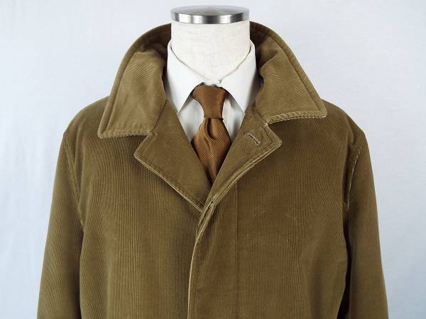[私物] エルメネジルド・ゼニヤ Ermenegildo Zegna イタリア製 コーデュロイ・ショートコート エルメネジルド ゼニア×フィアオブゴッド、\u201c女性も着用OK\u201dなメンズ
