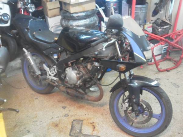 TZR50R 4EU 実動車 近県配達可 腰上OH済 検)NS-1 TZR RZ50 NSR