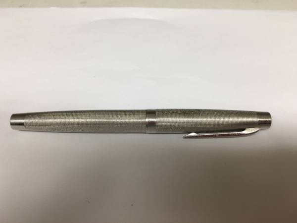 PLATINUM プラチナ 万年筆 Pt ALLOY シルバー ジャンク品