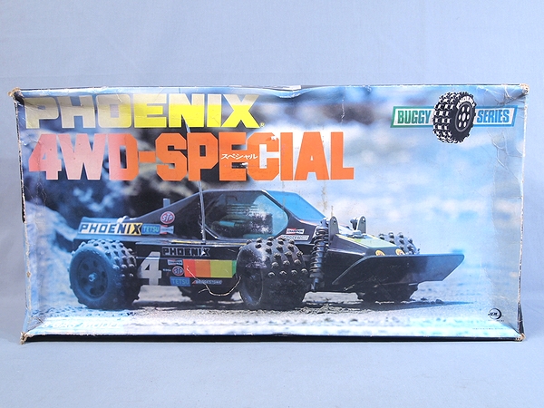 超 絶版 トドロキモデル PHOENIX RC 1/8 4WD-SPECIAL バギー エンジン