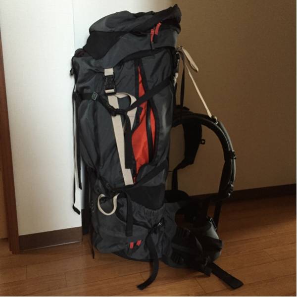 【中古・美品】HAGLOFS ホグロフス バックパック TOPO 65-70L