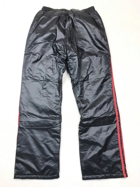 アディダス ボディヒート パデッドパンツ 黒赤/L