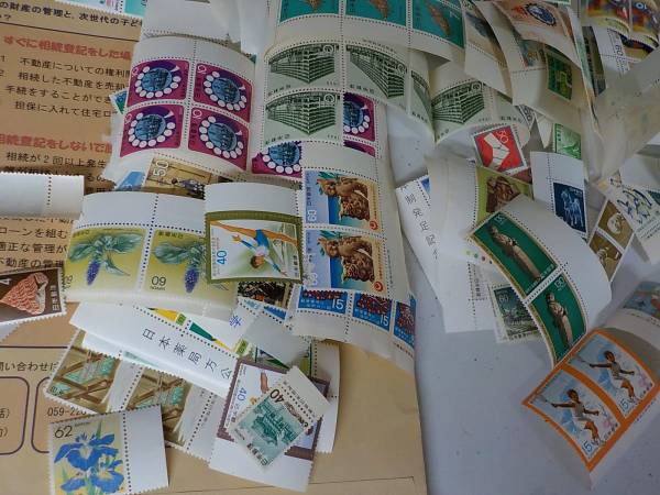 昭和未使用切手いろいろ　総額１０，８９５円分　I