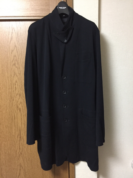 YOHJI YAMAMOTO POUR HOMME 08AW コート スタンドカラー ウール 