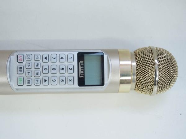 カラオケ　オンステージ　PK-112GK. オン・ステージ ON STAGE パーソナルカラオケ PK-112GT リモコン