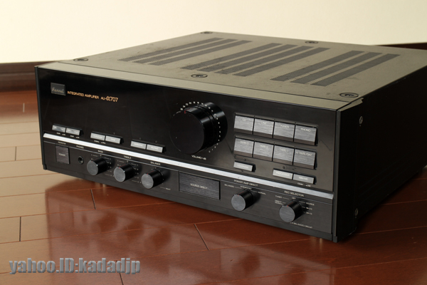 SANSUI AU-707 プリメインアンプ サンスイ 山水 ジャンク 通電確認 ○ Sansui AU-α707 アンプ ○ ジャンク品（通電しない為動作確認は一切