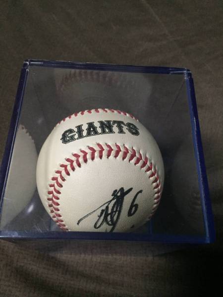 GIANTS 坂本勇人6 直筆サイン入りボール ☆坂本勇人 直筆 GIANTS 坂本勇人6 直筆サイン入りボール ☆坂本勇人 直筆