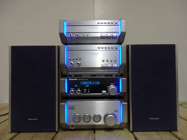 Panasonic SC-HD75MD CD/MDコンポ 5CD/5MDチェンジャー ジャンク品(MD