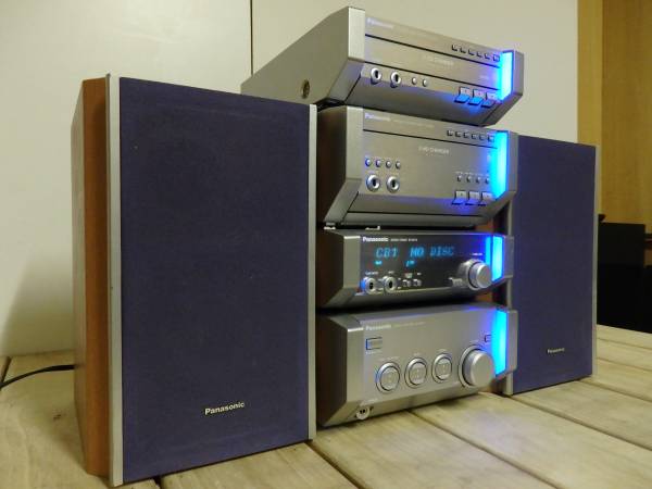 Panasonic SC-HD75MD CD/MDコンポ 5CD/5MDチェンジャー ジャンク品(MD