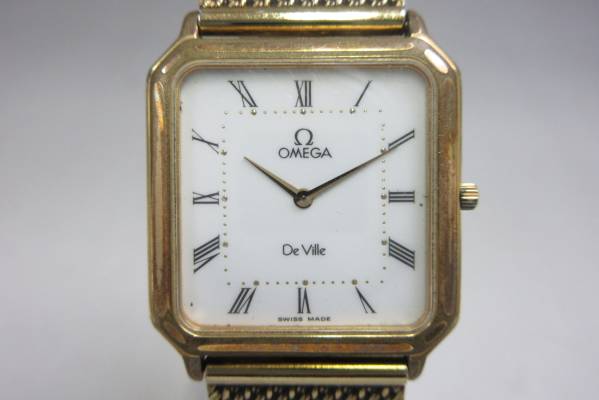 OMEGA De Ville オメガ デビル クォーツ 1365 腕時計 文字盤シルバー系