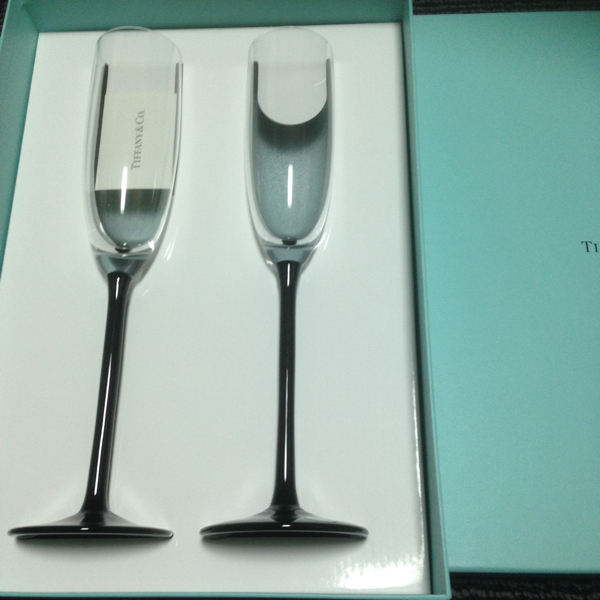 ティファニーシャンパングラス