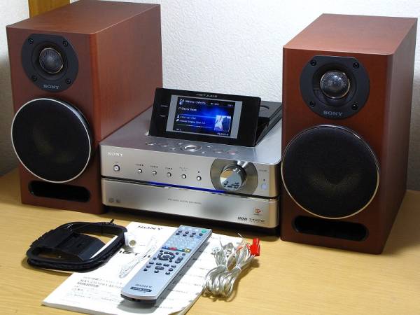 SONY NETJUKE HDD（250GB）/CD/MDコンポ NAS-M95HD