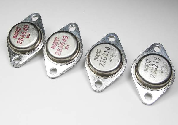 NEC　2SA649/2SD218　中古品 金田式アンプに 2SA649/2SD218 中古2組(パーツ、部品)｜売買された