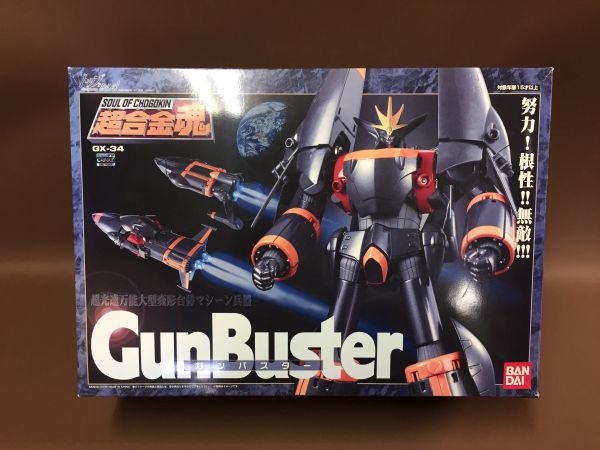 XG24●超合金魂 GX-34 トップをねらえ！ ガンバスター【一部パーツ欠品】