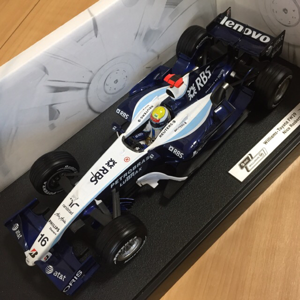 【ホットホイール】1/18 F1 ウイリアムズトヨタ FW29 ロズベルグ
