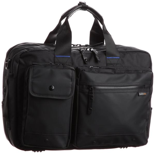 アルファインダストリーズ 3wayビジネスバッグ ブルーライン