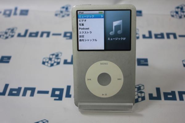 1円スタート☆Apple iPod classic 120GB シルバー 動作良好 初期化