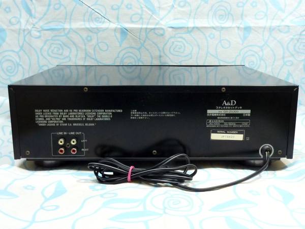 A&D GX-Z5300 ベルト新品 取説付属 渾身の整備調整完動品