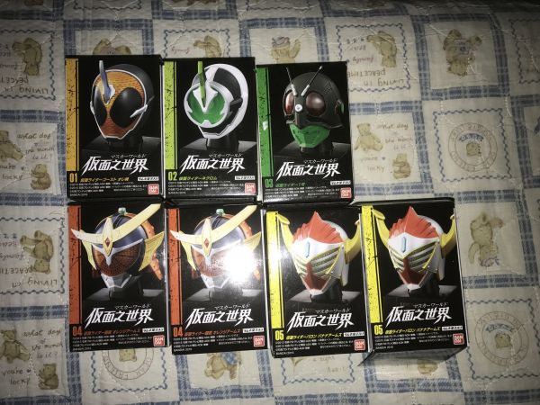 01.仮面ライダー 仮面之世界 マスカーワールド 01弾 全7種 ゴースト