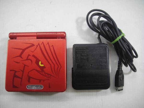 送60サ[29]ゲームボーイアドバンスSP ポケモン グラードンVer