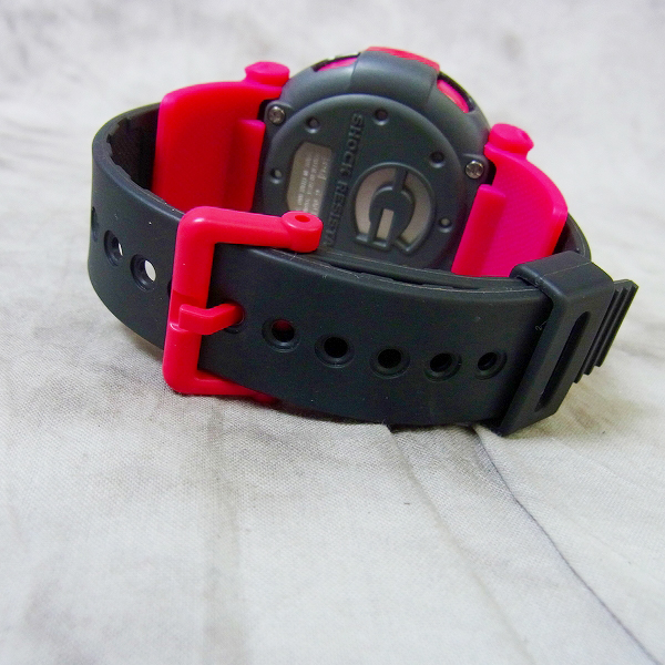 G-SHOCK/Gショック 復刻ジェイソン 黒×ピンク G-001-1BJF