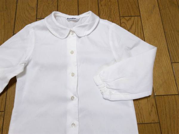 ファミリア Familiar 女児ブラウス　長袖　120 新品未使用 familiar（ブラウス）のフリマアイテム一覧 ファミリア | ファミリア