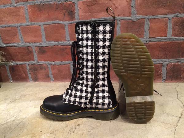 Dr.Martens 14ホール レディース 黒 UK4 22.5〜23.0 UK製 Dr Martens