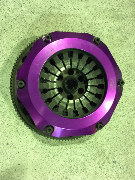 JZX100用 カーボンツインクラッチ エグゼディ OH前提 EXEDY カーボン