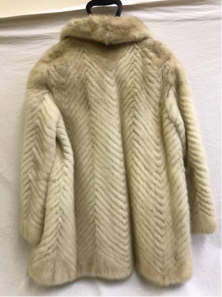 【フリマ即決！】palody ミンク コート ホワイトミンク 三越 MITSUKOSHI