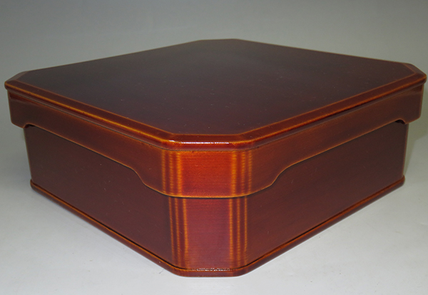 ☆春慶塗 [茶禅]茶道具 茶懐石 弁当箱・重箱「飛騨春慶塗大徳寺重」5