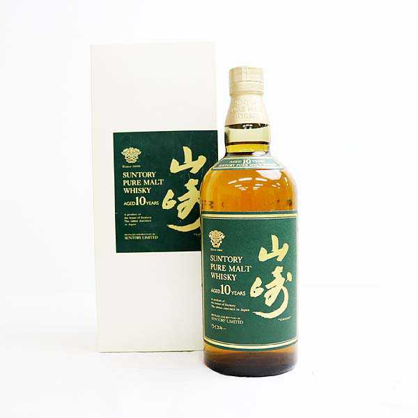 ★古酒 箱付/SUNTORY（サントリー） 山崎 10年 グリーンラベル C7B0807