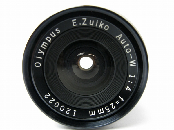 良好 OLYMPUS E.ZUIKO Auto-W 25mm f4 広角レンズ PEN-FT2289380