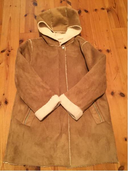 送料無料！ Zara Girls ムートンコート 140cm