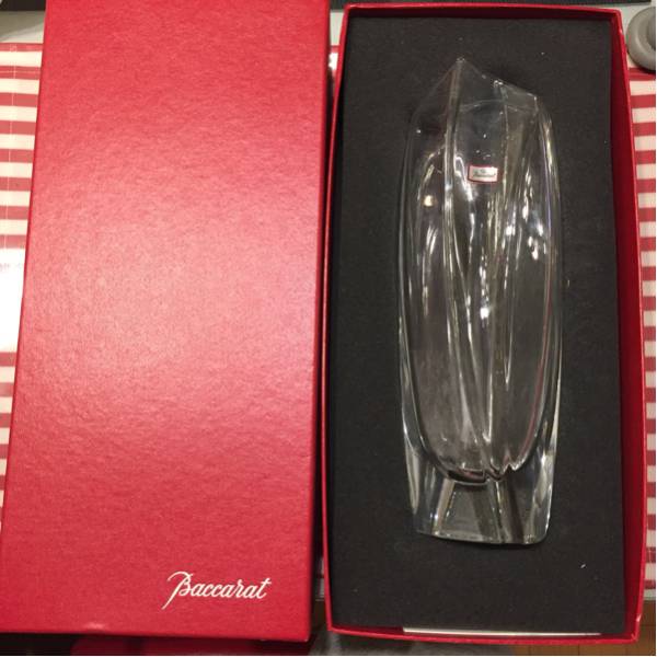 Baccarat クリスタル花瓶 リゴット RRIGOT Baccarat バカラ リゴット クリスタル 花瓶 RRigot ジベルニー バカラ
